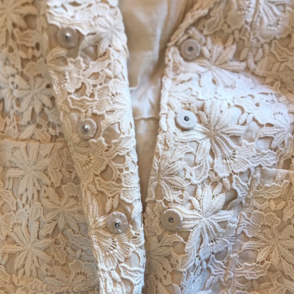 Gant Macrame Cream Blazer - Picture 7 of 8